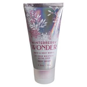 Bath & Body Works Winterberry Wonder 24 Hr Moisture Ultra Shea Body Cream 2.5 oz